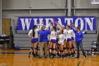 Volleyball vs MHC  Wheaton Women's Volleyball vs Mount Holyoke College. - Photo by Keith Nordstrom : Wheaton, Volleyball